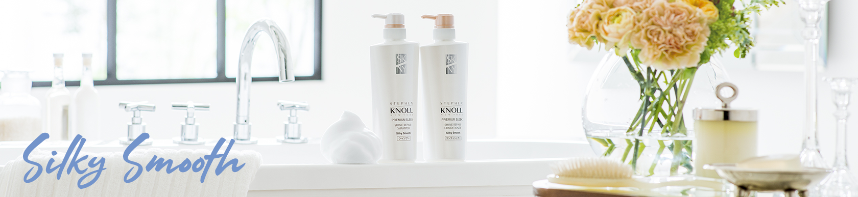 Coleção Silky Smooth para Cabelos Normais a Secos