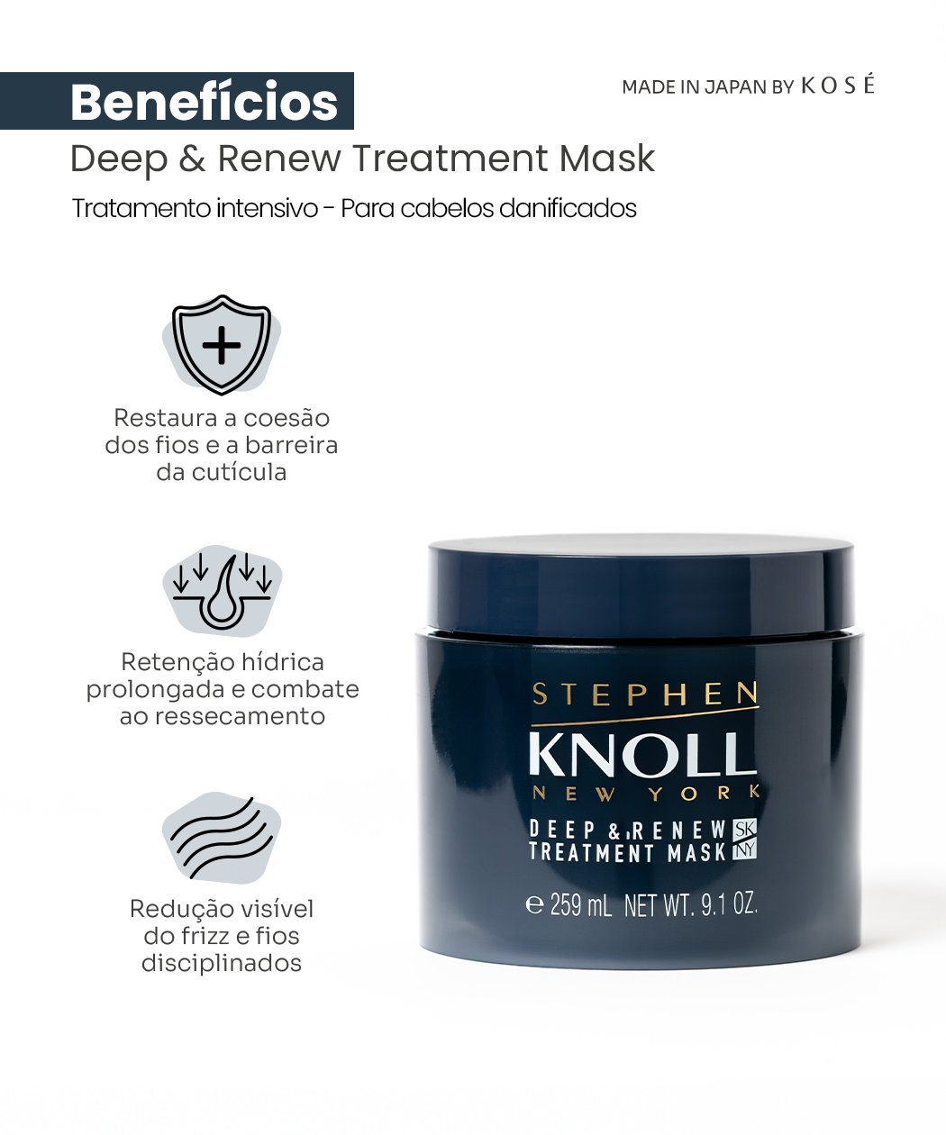 Deep & Renew Treatment Mask - Casa Kosé