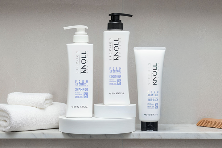 Linha SKNY Form & Control Stephen Knoll New York para cabelos finos e com frizz