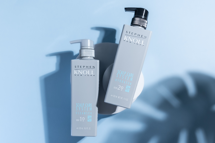 SKNY Scalp Care System Stephen Knoll New York para couro cabeludo oleoso e sensível